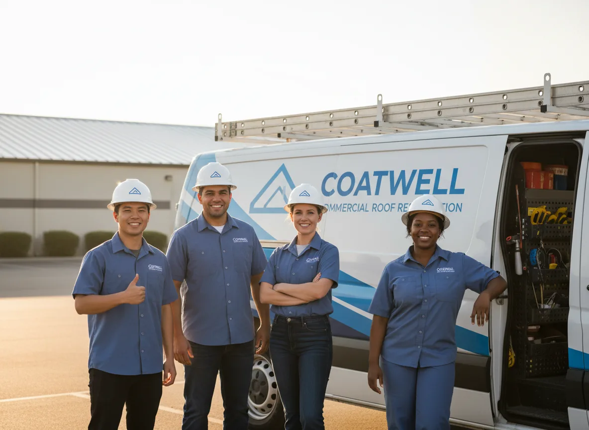 Commercial roof coating company in Cleveland, VA